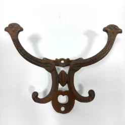 6” Victorian Cast Iron Double Hook 9 6” Victorian Cast Iron Double Hook -Chairish Shop 6 victorian cast iron double hook 8404 scaled