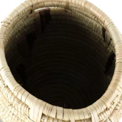 African Lidded Coiled Basket 15 African Lidded Coiled Basket -Chairish Shop african lidded coiled basket 4158