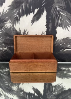 American Art Deco Keepsake Box In Tiger Oak Wood, C. 1940 11 American Art Deco Keepsake Box In Tiger Oak Wood, C. 1940 -Chairish Shop american art deco keepsake box in tiger oak wood c 1940 3163