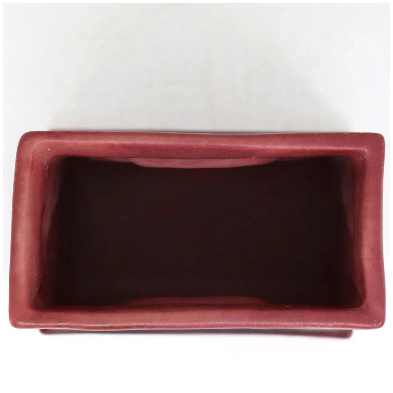 American Van Briggle Pottery Mulberry And Blue Glazed Desk Brochure Holder 8 American Van Briggle Pottery Mulberry And Blue Glazed Desk Brochure Holder - Image 8