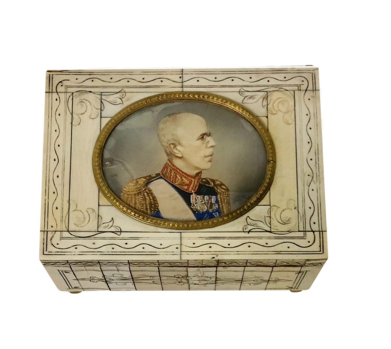 Anglo Indian Portrait Box Emperor Franz Joseph Of Austria 10 Anglo Indian Portrait Box Emperor Franz Joseph Of Austria - Image 10
