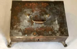 Anglo Indian Regency Patinated Brass Desk Box 16 Anglo Indian Regency Patinated Brass Desk Box -Chairish Shop anglo indian regency patinated brass desk box 2716