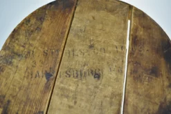 Antique 1883 Jr. Stables Co. Large Scale Wood Shaker Box -Chairish Shop antique 1883 jr stables co large scale wood shaker box 2831