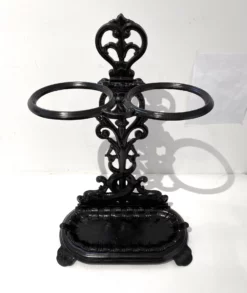 Antique 19c English Georgian Style Umbrella Stand In Cast Iron Umbrella Holder -Chairish Shop antique 19c english georgian style umbrella stand in cast iron umbrella holder 2338 scaled