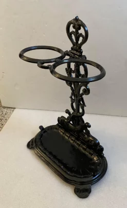 Antique 19c English Georgian Style Umbrella Stand In Cast Iron Umbrella Holder -Chairish Shop antique 19c english georgian style umbrella stand in cast iron umbrella holder 2509 scaled