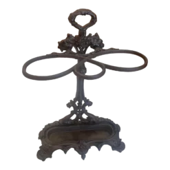 Antique 19th Century French Iron Umbrella Stand