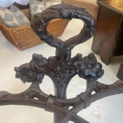 Antique 19th Century French Iron Umbrella Stand -Chairish Shop antique 19th century french iron umbrella stand 3861 scaled
