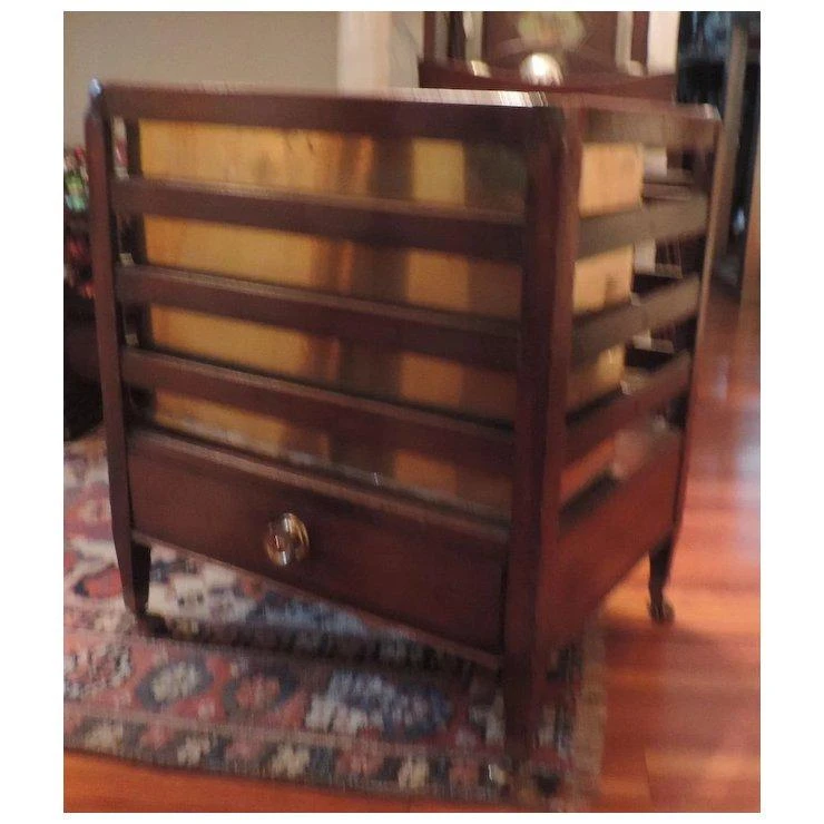 Antique 19th Century George III Mahogany Canterbury 1810 6 Antique 19th Century George III Mahogany Canterbury 1810 - Image 6