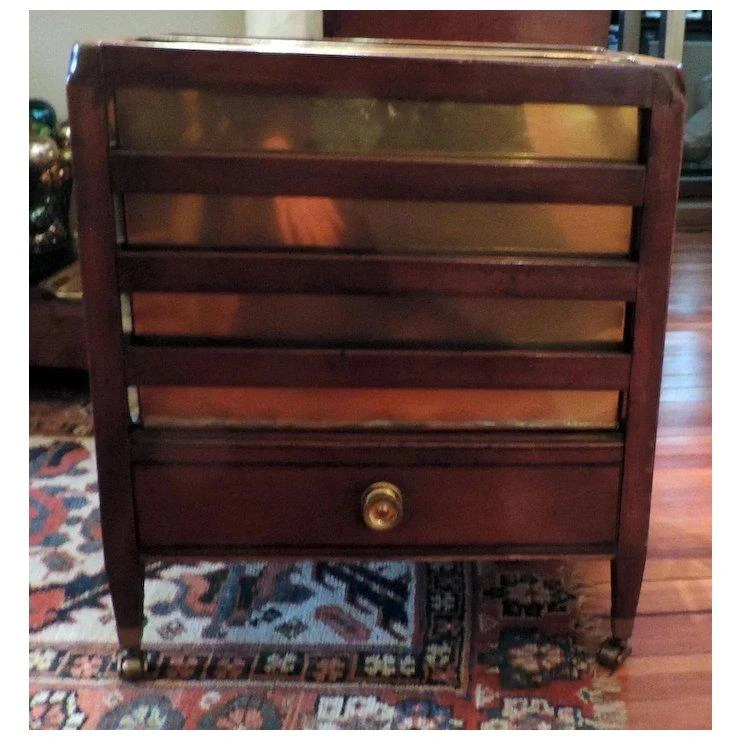 Antique 19th Century George III Mahogany Canterbury 1810 4 Antique 19th Century George III Mahogany Canterbury 1810 - Image 4