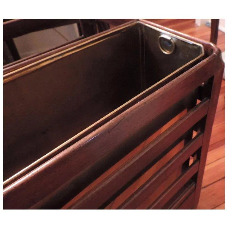 Antique 19th Century George III Mahogany Canterbury 1810 5 Antique 19th Century George III Mahogany Canterbury 1810 - Image 5