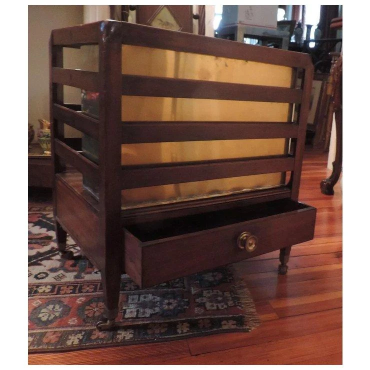 Antique 19th Century George III Mahogany Canterbury 1810 3 Antique 19th Century George III Mahogany Canterbury 1810 - Image 3