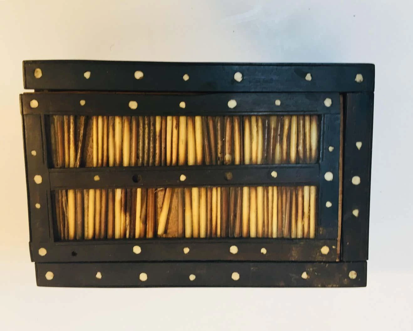 Antique Anglo Indian Box Handcrafted With Porcupine Quills 5 Antique Anglo Indian Box Handcrafted With Porcupine Quills - Image 5
