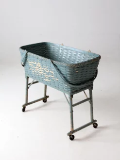Antique Basket With Legs 12 Antique Basket With Legs -Chairish Shop antique basket with legs 8377