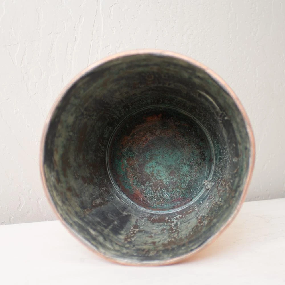 Antique Brass And Copper Buffalo Fire Extinguisher Umbrella Stand 9 Antique Brass And Copper Buffalo Fire Extinguisher Umbrella Stand - Image 9