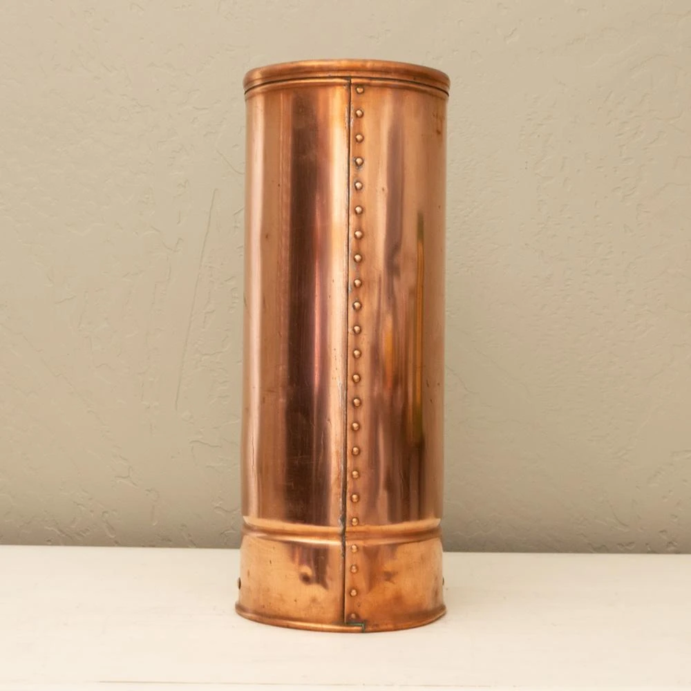 Antique Brass And Copper Buffalo Fire Extinguisher Umbrella Stand 4 Antique Brass And Copper Buffalo Fire Extinguisher Umbrella Stand - Image 4