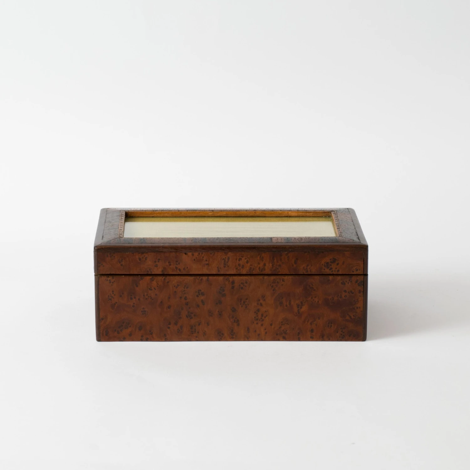 Antique Burl Wood Box, 1920s 9 Antique Burl Wood Box, 1920s - Image 9