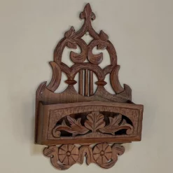Antique Carved French Wall-Mounted Letter Holder 12 Antique Carved French Wall-Mounted Letter Holder -Chairish Shop antique carved french wall mounted letter holder 9850
