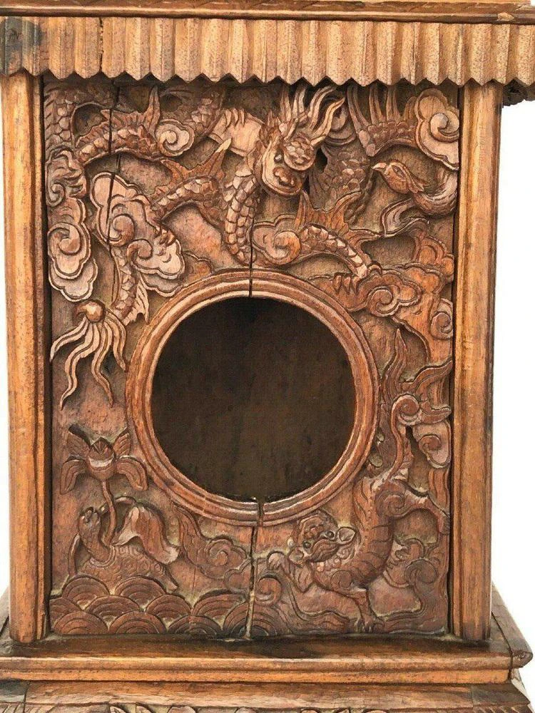 Antique Chinese Box With Decor Of Dragons 5 Antique Chinese Box With Decor Of Dragons - Image 5