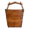 Antique Chinese Rice Bucket Carrier