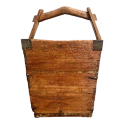 Antique Chinese Rice Bucket Carrier