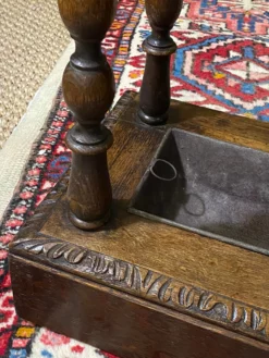 Antique Circa 1860 English Bobbin Twist Carved Stick Stand -Chairish Shop antique circa 1860 english bobbin twist carved stick stand 9875