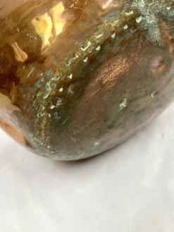 Antique Copper Basket W/Dovetail Crimped Seams 17 Antique Copper Basket W/Dovetail Crimped Seams -Chairish Shop antique copper basket wdovetail crimped seams 6163