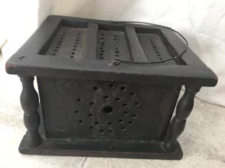 Antique Early 20th Century Wood And Punched Tin Cricket Box -Chairish Shop antique early 20th century wood and punched tin cricket box 3523 scaled