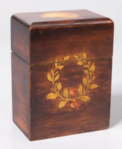 Antique English Sheraton Style Mahogany Playing Cards Box 15 Antique English Sheraton Style Mahogany Playing Cards Box -Chairish Shop antique english sheraton style mahogany playing cards box 5454 scaled