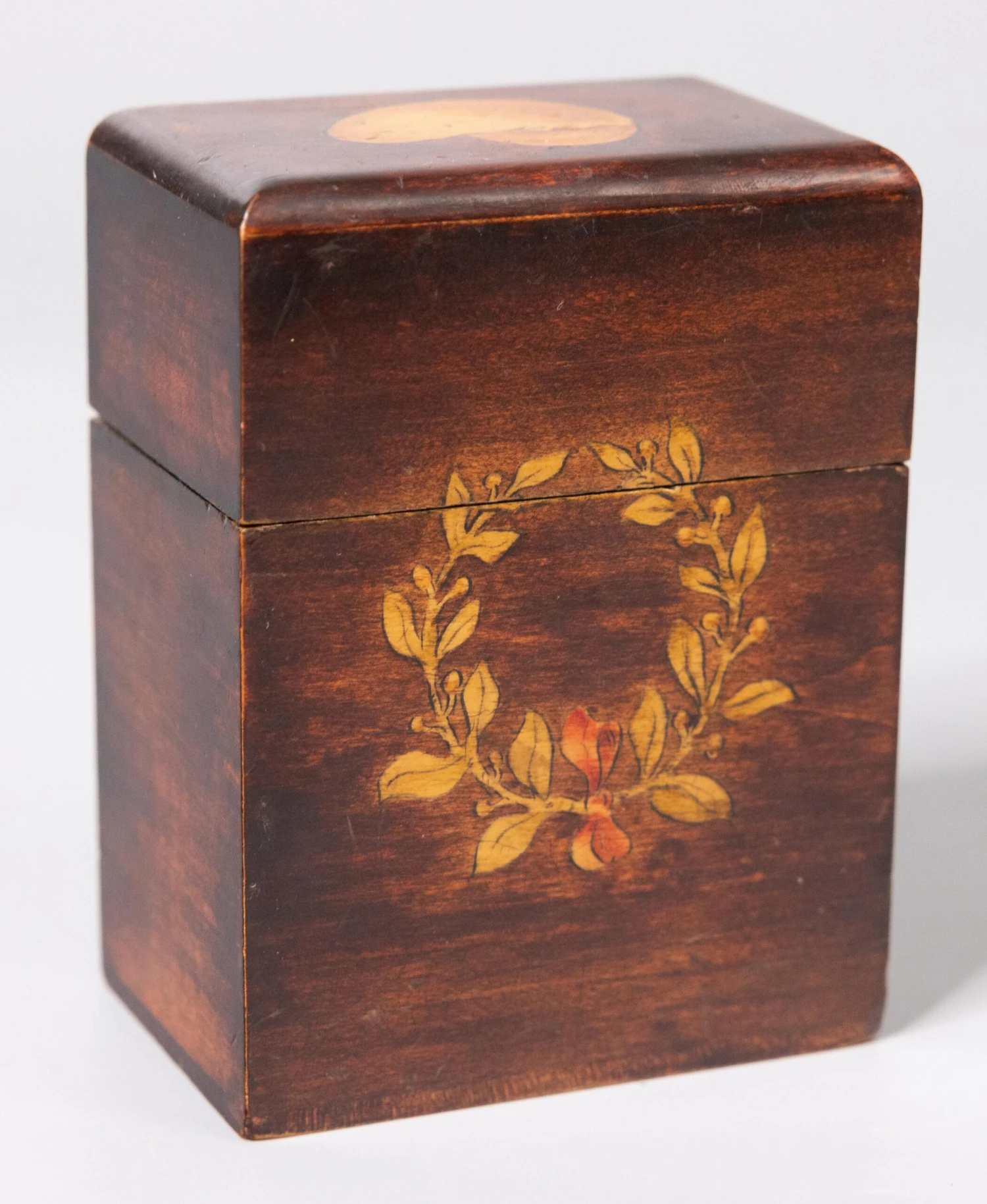 Antique English Sheraton Style Mahogany Playing Cards Box 8 Antique English Sheraton Style Mahogany Playing Cards Box - Image 8