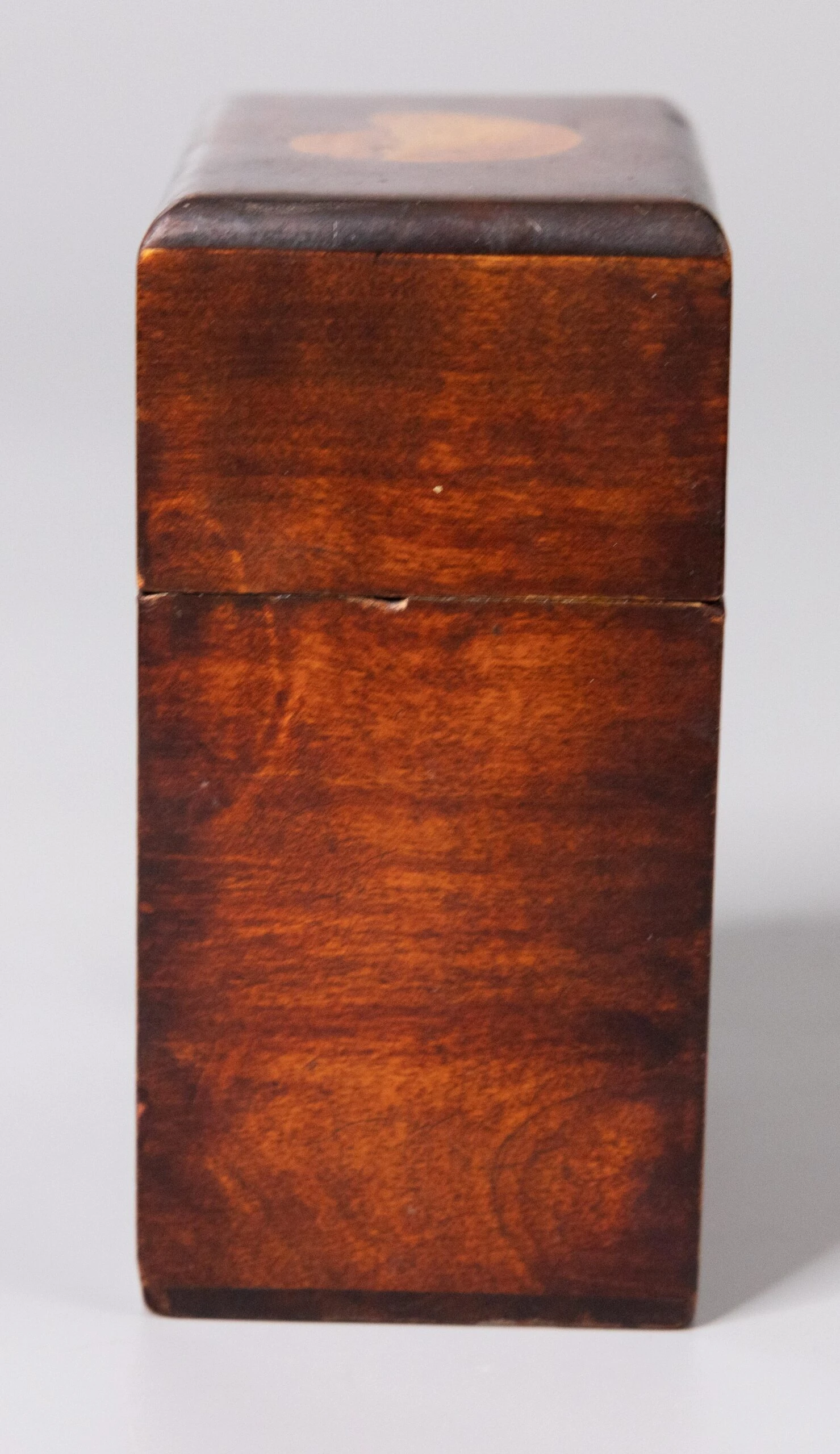 Antique English Sheraton Style Mahogany Playing Cards Box 5 Antique English Sheraton Style Mahogany Playing Cards Box - Image 5