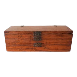 Antique Oak Instrument Box