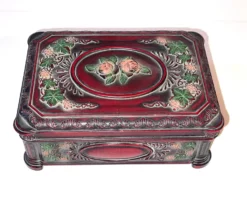 Antique Painted Victorian Jewelry Box -Chairish Shop antique painted victorian jewelry box 1450 scaled