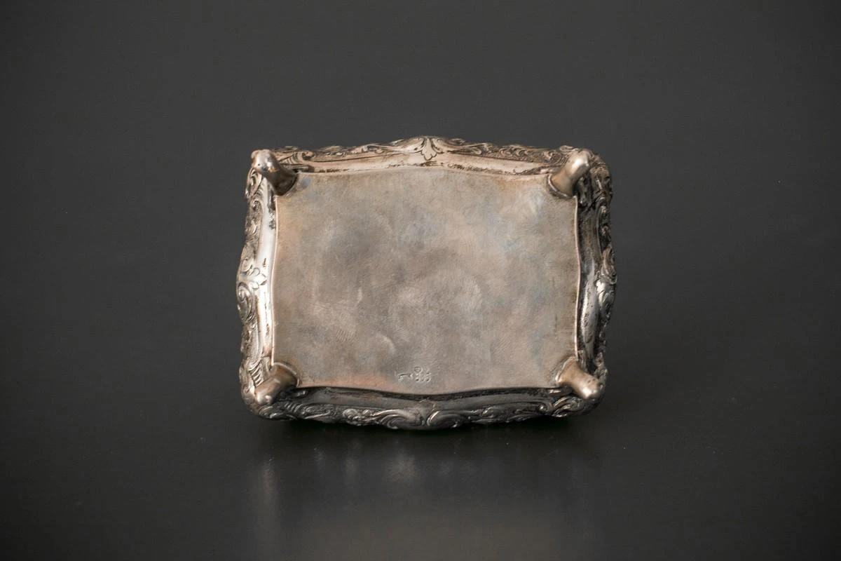 Antique Silver Sugar Bowl 6 Antique Silver Sugar Bowl - Image 6