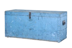 Antique Swedish Tool Box In Painted Pine