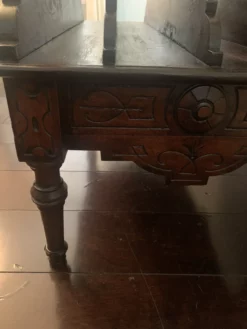 Antique Victorian Mahogany Canterbury/ Magazine Stand -Chairish Shop antique victorian mahogany canterbury magazine stand 0952