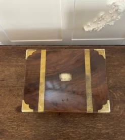 Antique Victorian Quality Burr Walnut Brass Bound Writing Box 12 Antique Victorian Quality Burr Walnut Brass Bound Writing Box -Chairish Shop antique victorian quality burr walnut brass bound writing box 0115