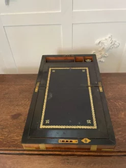 Antique Victorian Quality Burr Walnut Brass Bound Writing Box 15 Antique Victorian Quality Burr Walnut Brass Bound Writing Box -Chairish Shop antique victorian quality burr walnut brass bound writing box 8728