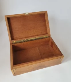 Art Deco Burlwood Box With Inlay -Chairish Shop art deco burlwood box with inlay 3446