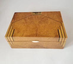 Art Deco Burlwood Box With Inlay -Chairish Shop art deco burlwood box with inlay 7388