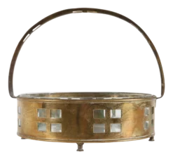 Art Deco Fruit Basket In The Style Of Hans Ofner