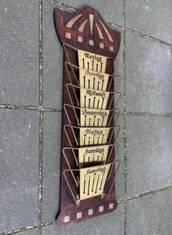 Art Deco Wall Mounted Magazine Rack, Germany, 1920s 15 Art Deco Wall Mounted Magazine Rack, Germany, 1920s -Chairish Shop art deco wall mounted magazine rack germany 1920s 6104