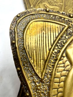 Arts & Crafts Beaten Copper Magazines Holder With Original Patina, 1926 -Chairish Shop arts and crafts beaten copper magazines holder with original patina 1926 1860 scaled