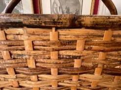 Bamboo, Rattan Magazine Stand -Chairish Shop bamboo rattan magazine stand 3383 scaled