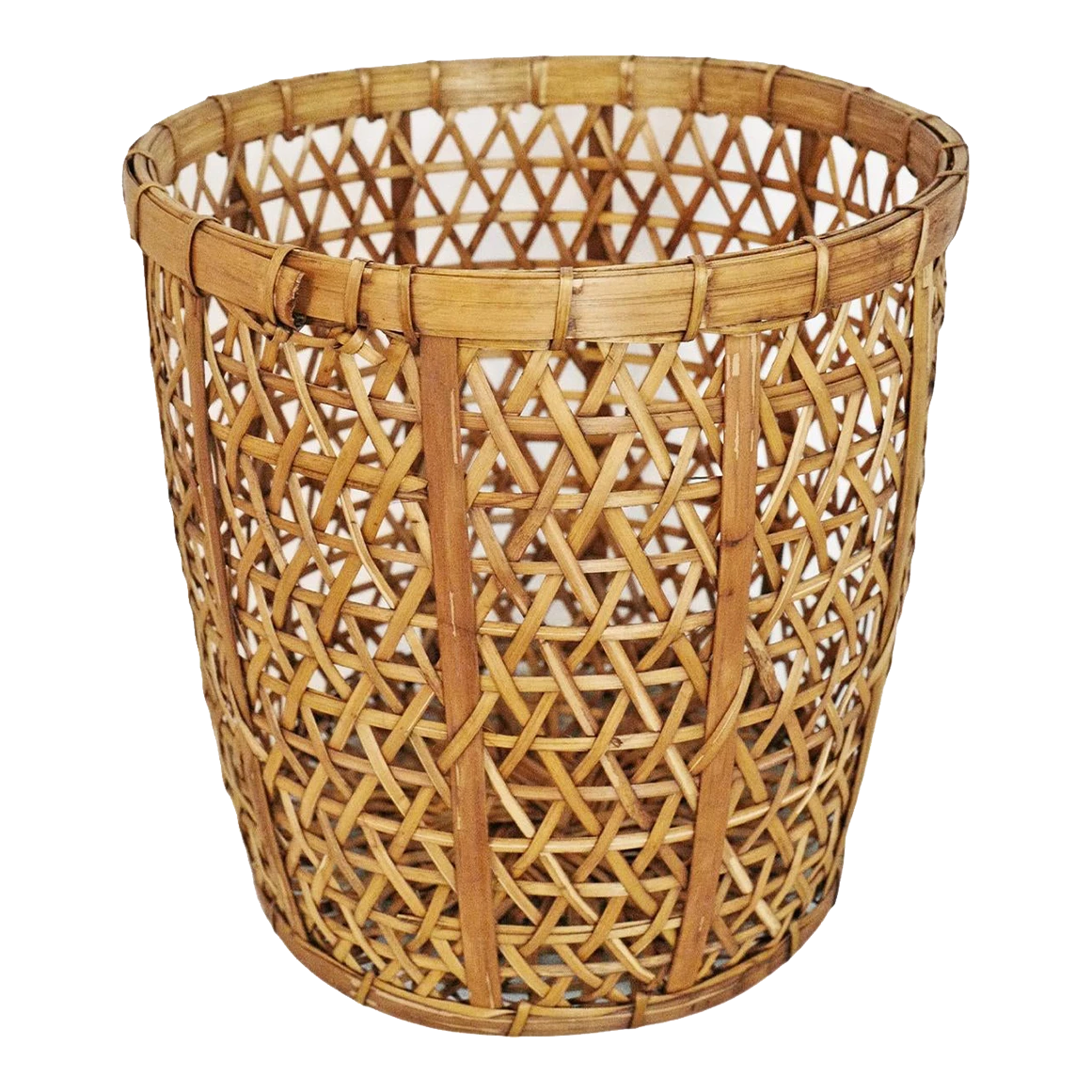 Bamboo Weave Basket Medium 1 Bamboo Weave Basket Medium