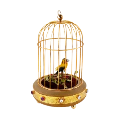 Bird In A Cage Music Box