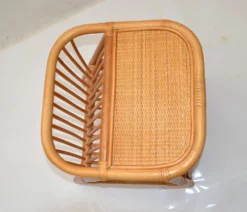 Bohemian Mid-Century Modern Handcrafted Bamboo & Cane Magazine Rack Side Table 14 Bohemian Mid-Century Modern Handcrafted Bamboo & Cane Magazine Rack Side Table -Chairish Shop bohemian mid century modern handcrafted bamboo and cane magazine rack side table 0645 scaled