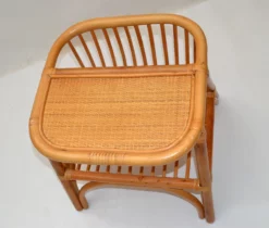 Bohemian Mid-Century Modern Handcrafted Bamboo & Cane Magazine Rack Side Table 15 Bohemian Mid-Century Modern Handcrafted Bamboo & Cane Magazine Rack Side Table -Chairish Shop bohemian mid century modern handcrafted bamboo and cane magazine rack side table 3608 scaled