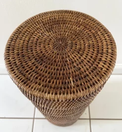 Boho Chic Woven Rattan Umbrella Stand 13 Boho Chic Woven Rattan Umbrella Stand -Chairish Shop boho chic woven rattan umbrella stand 5782 scaled
