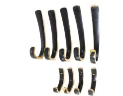 Brass Hooks In The Style Of Carl Auböck, 1950s, Set Of 9 11 Brass Hooks In The Style Of Carl Auböck, 1950s, Set Of 9 -Chairish Shop brass hooks in the style of carl aubock 1950s set of 9 1199