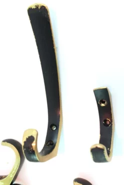 Brass Hooks In The Style Of Carl Auböck, 1950s, Set Of 9 12 Brass Hooks In The Style Of Carl Auböck, 1950s, Set Of 9 -Chairish Shop brass hooks in the style of carl aubock 1950s set of 9 4148